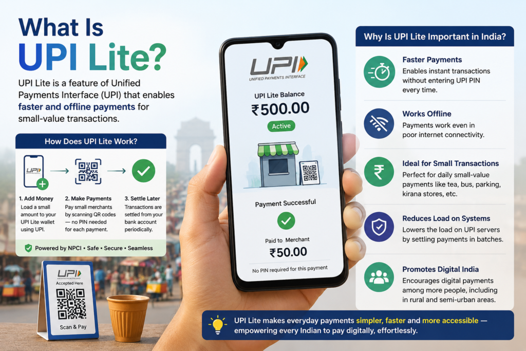 What Is UPI Lite and Why Is It Important in India