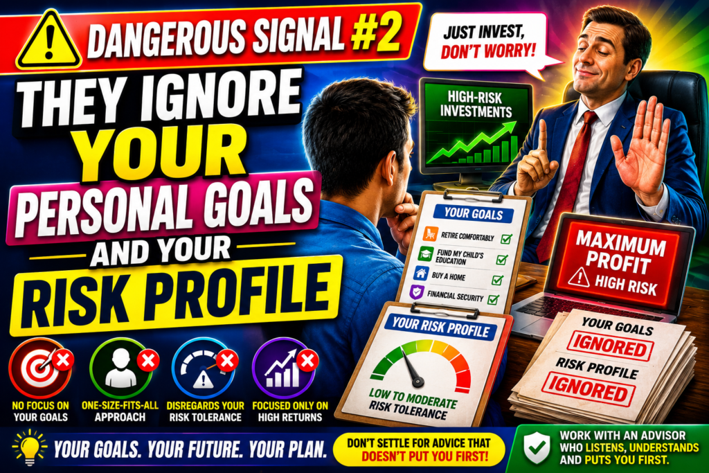 3 Warning Sign Your Financial Advisor Is Giving Wrong Advice