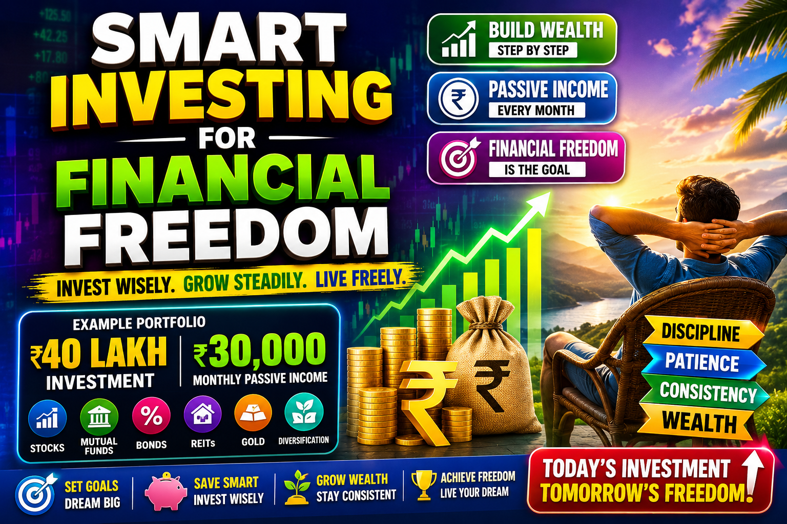 ₹30000 Monthly Dividend From ₹40 Lakh Portfolio
