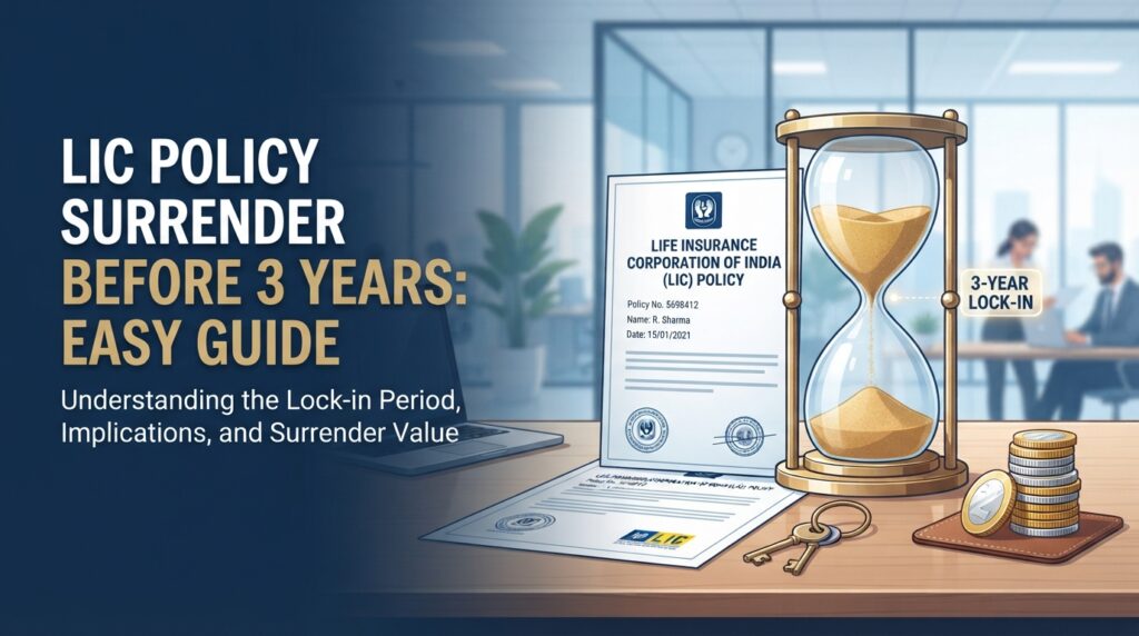 LIC Policy Surrender Before 3 Years