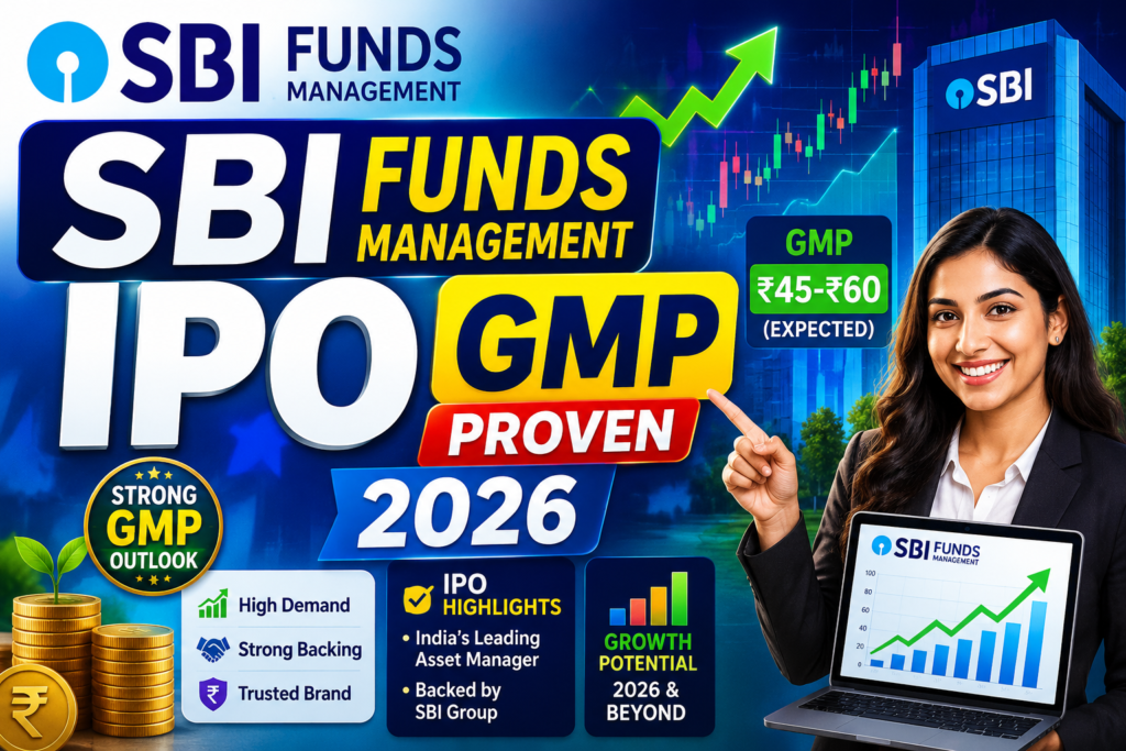 SBI Funds Management IPO GMP Proven 2026