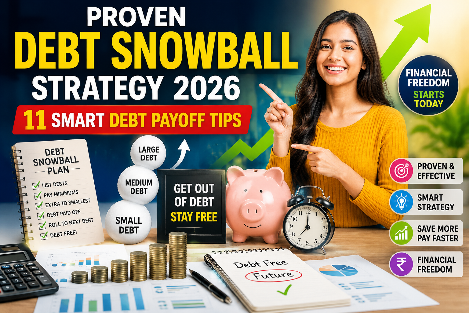 Proven Debt Snowball Strategy 2026:11 Smart Debt Payoff Tips
