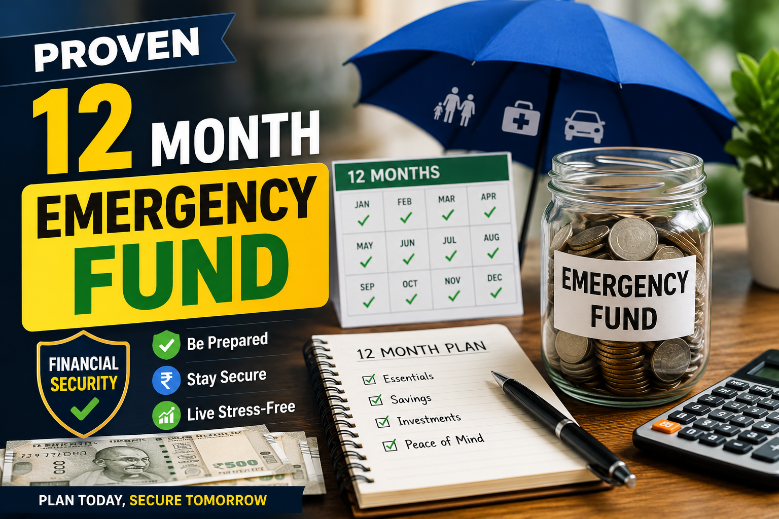 Proven 12 Month Emergency Fund