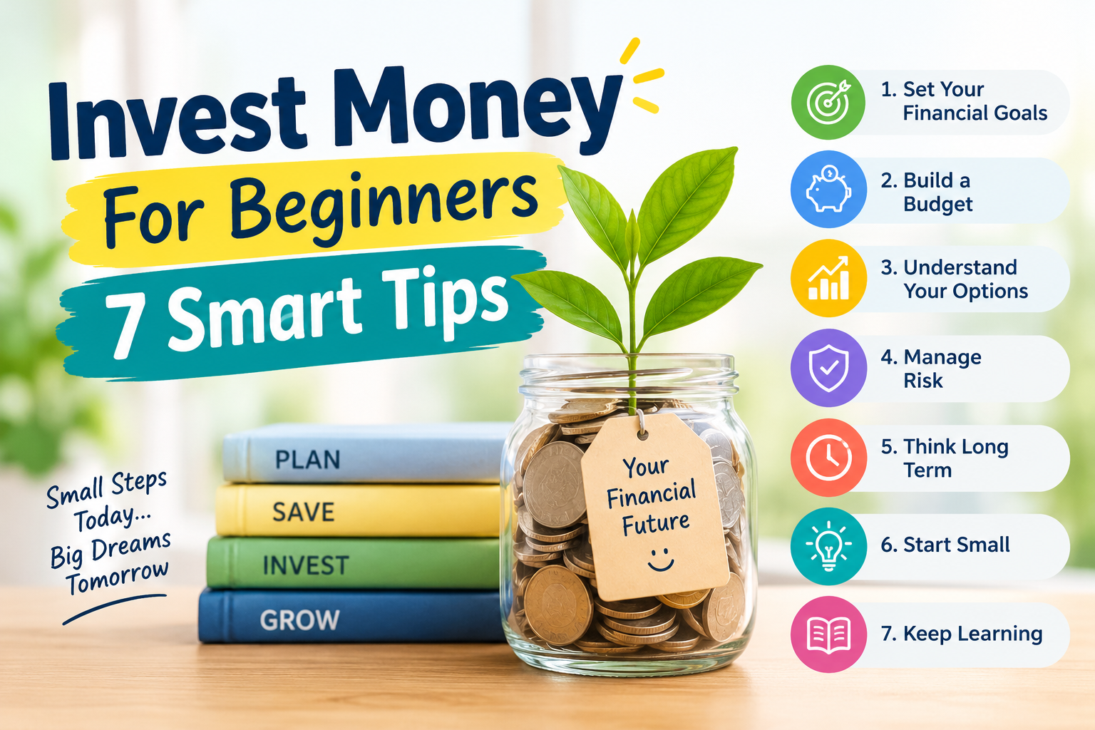 Invest Money For Beginners 7 Smart Tips
